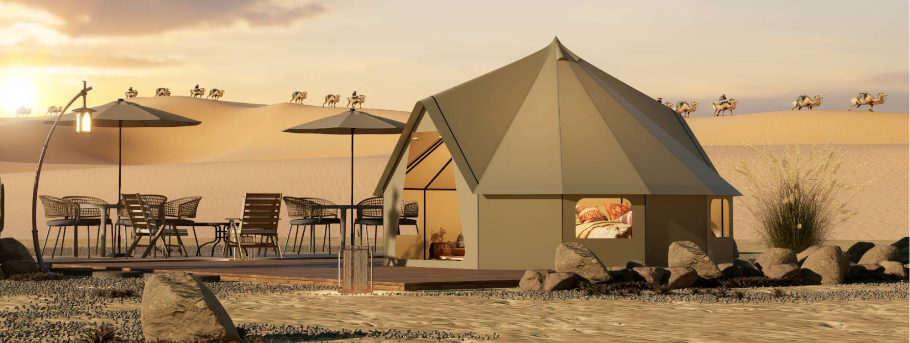 唐山露营酒店帐篷产品